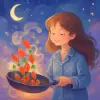 A dream about frying or stir-frying food