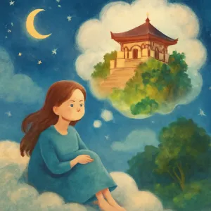 Dreaming of building a temple or hermitage