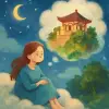 Dreaming of building a temple or hermitage