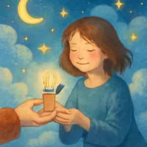 A dream where you receive a lighter as a gift