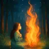 A dream about a fire in the forest