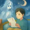 A dream in which a ghost appears because of a test that was unfairly failed