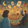 A dream about witnessing a casino scene.