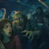 Flight of the living dead outbreak on a plane 