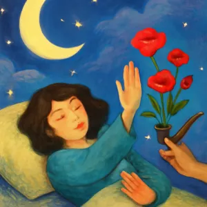 A dream of refusing to take opium