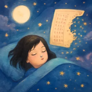 A dream where the answer sheet is damaged
