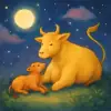 A dream about a yellow cow giving birth to a calf