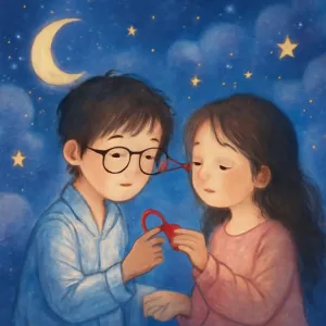 A dream about sharing glasses