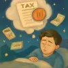 A dream where I was worried about taxes