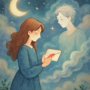 A dream about receiving a notice of a person's death
