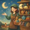 A dream of working as a salesperson and trying to sell merchandise