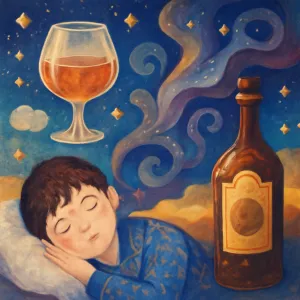 A Dream of Drinking Premium Liquor