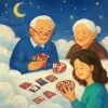A dream of playing Hwa-tu (a traditional Korean card game) with elderly people.