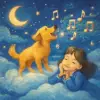 A dream where the sound of a dog barking sounded like music