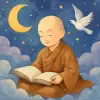 A dream in which I saw a monk or a nun reading scriptures