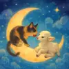 A dream where a cat tries to bite a baby sheep