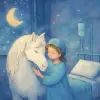 A dream about bringing a white horse to the hospital because it was sick.