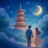 A dream about visiting a pagoda with your lover.
