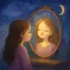 Dreaming that your reflection in the mirror appears beautiful
