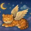 A dream where you saw a tiger with wings