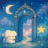 A dream where I open and enter through a large gate