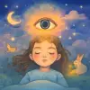 A dream in which the eyes that were closed open
