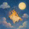 A dream about fabric being burned up and destroyed.