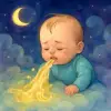 A baby vomiting in a dream.