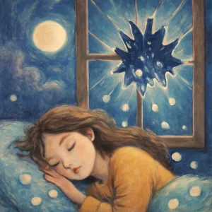 Dreaming of hail breaking a window