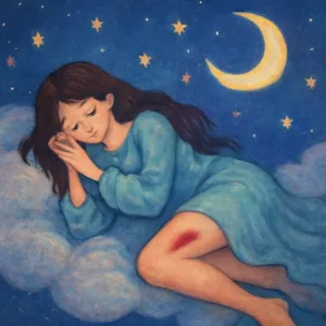 A dream about having a wound on your thigh
