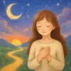 A dream where your heart feels at ease after overcoming hardships.