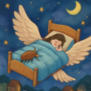 A dream about moving sleeping arrangements because of a bedbug infestation.