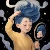 A dream where you styled your hair to look cool
