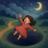 A dream about falling into a pit while walking