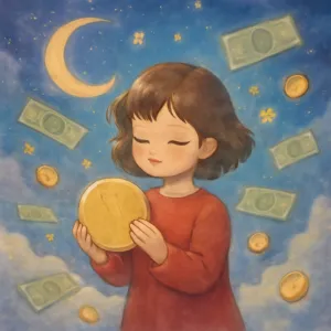A dream about having some money.