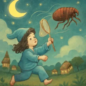 A dream about catching a jumping flea