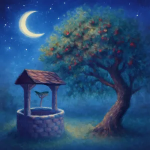 A dream about a mulberry tree next to a well