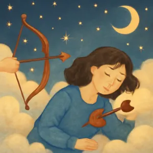 A dream about being hit by a bow
